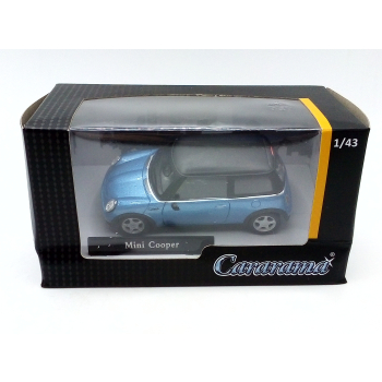 Mini Cooper blue - skala 1:43 - Cararama
